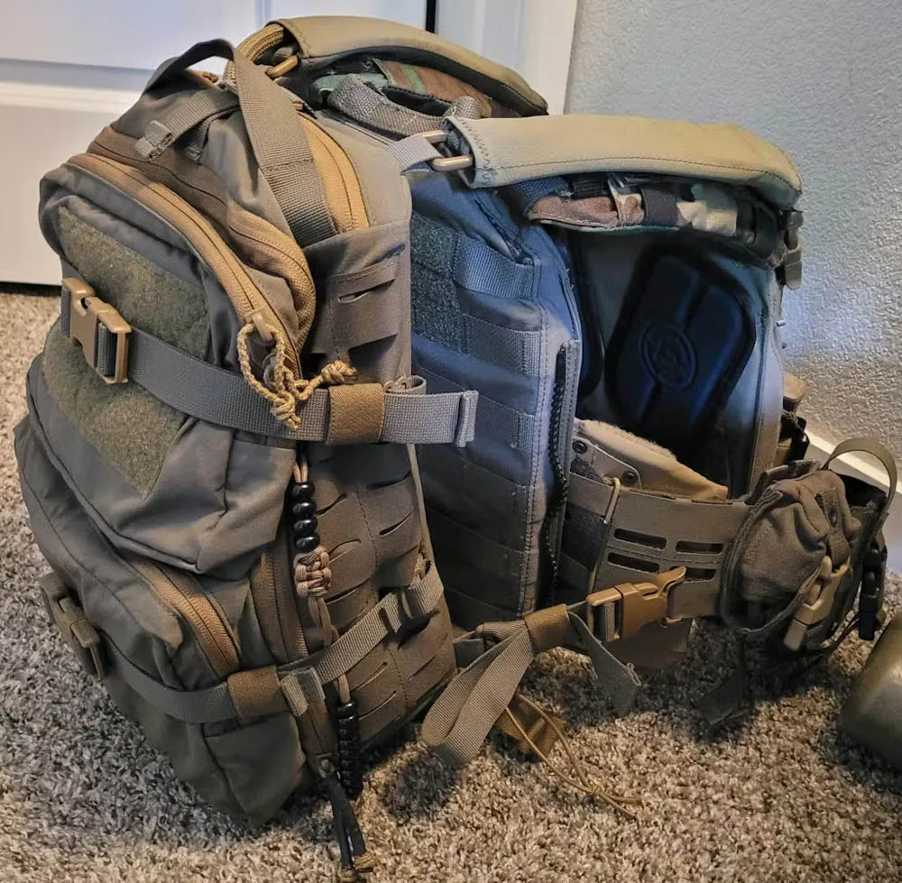 Shaw Concepts mochila táctica portaplacas para placas militares - imagen 4
