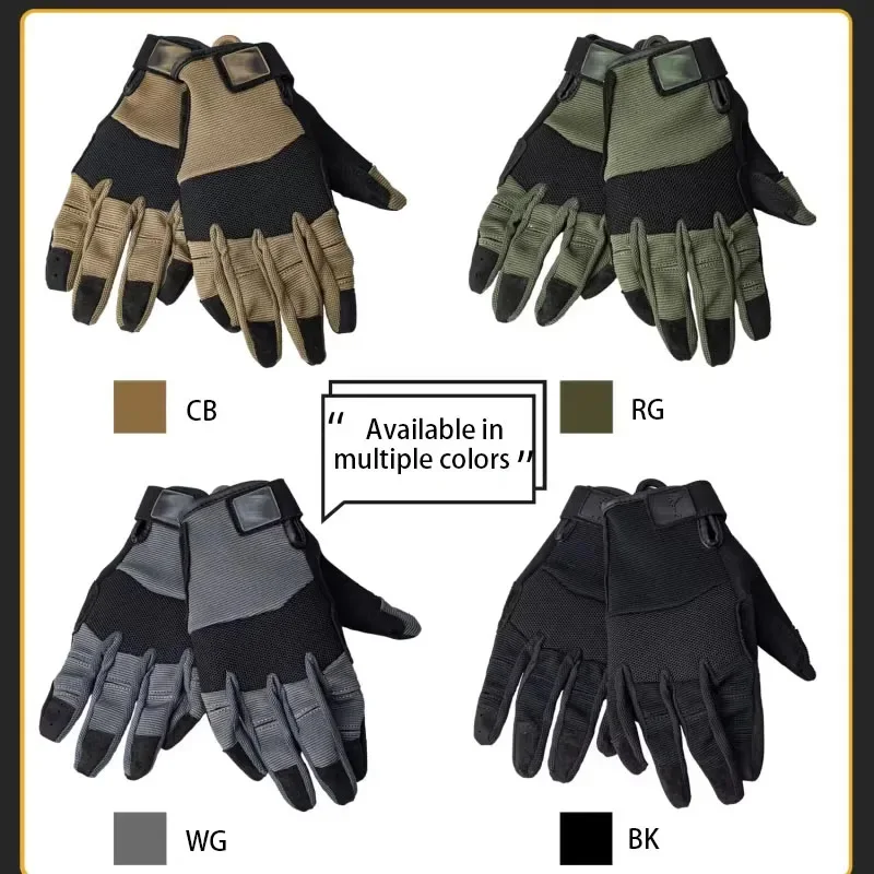 Guantes tácticos Alpha ligeros antideslizantes con pantalla táctil - imagen 3
