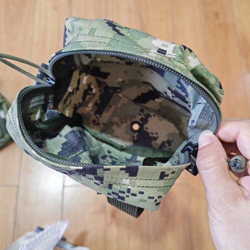 Mess bag MOLLE ripstop camuflaje AOR para equipo táctico militar - imagen 4