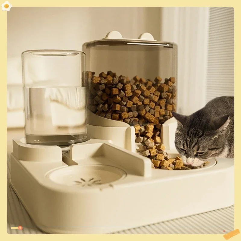 EE Comedero automático para gatos por gravedad grado alimenticio - imagen 5