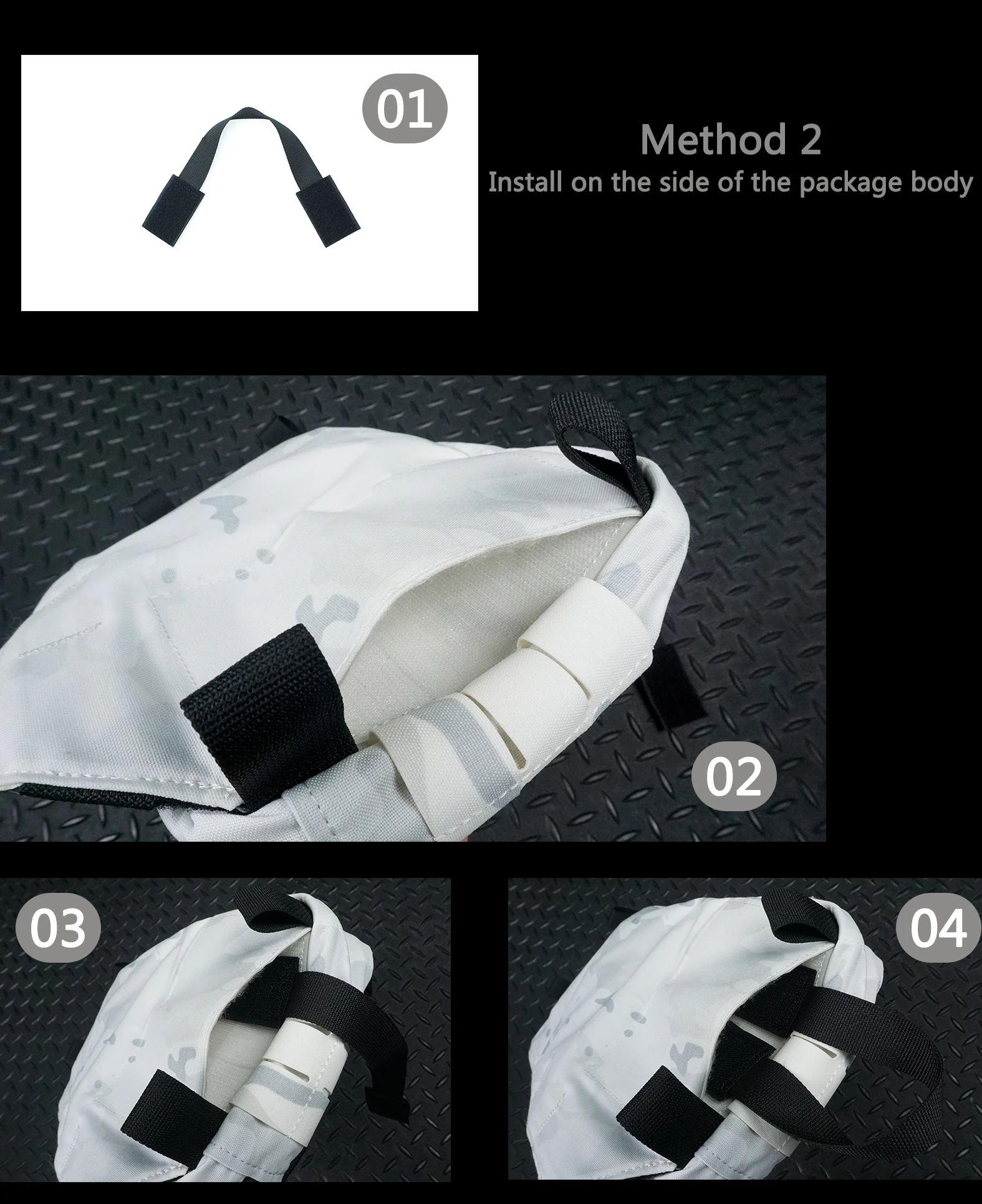 DMGear 421X Bolsa táctica multifuncional con asa de transporte - imagen 2