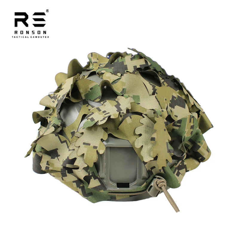US4CES casco táctico camuflaje 3D marino con scrim NIR - imagen 5