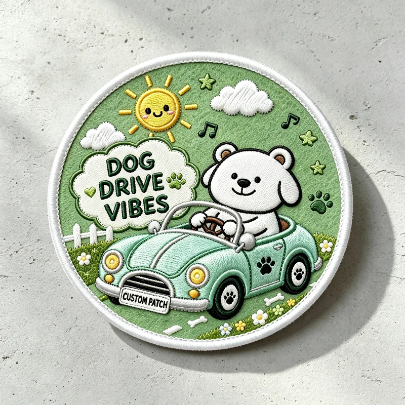 Parche bordado termoadhesivo personalizado con logotipo – Animal para chaqueta y mochila - imagen 4