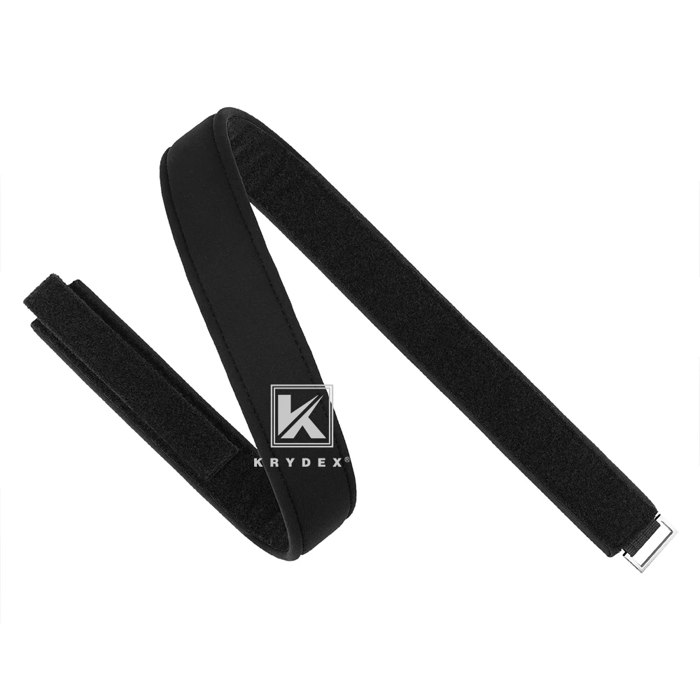KRYDEX cinturón táctico acolchado interior con forro bucle negro - imagen 5