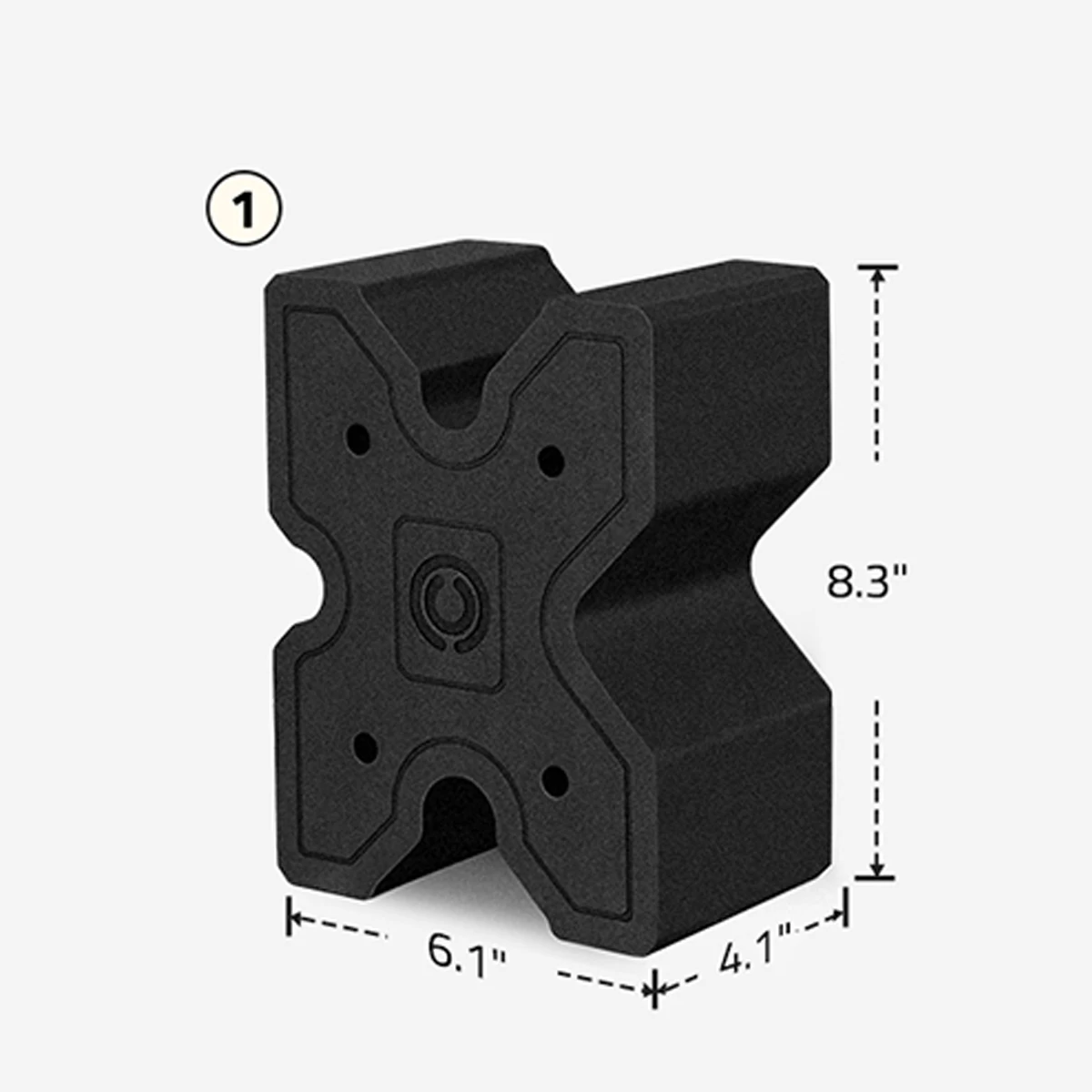 X-Block soporte de rifle con espuma EVA – reduce retroceso - imagen 2