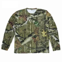 Ropa camuflaje hojas transpirable algodón protección solar