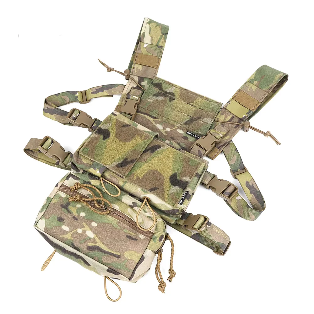Adaptador JTAC para panel frontal MOLLE de plataforma táctica - imagen 2