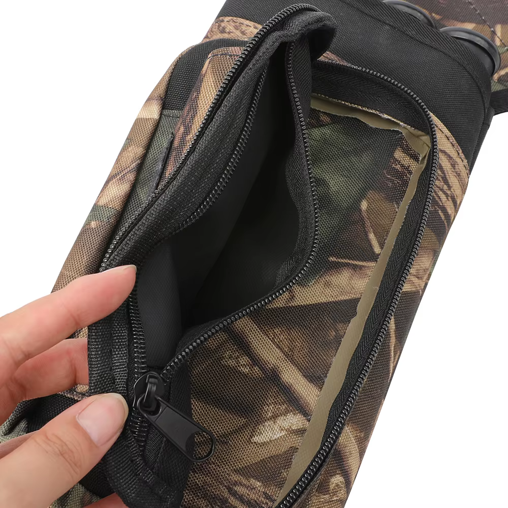 Bolsa de cintura para flechas cuatro tubos nailon tiro con arco - imagen 4