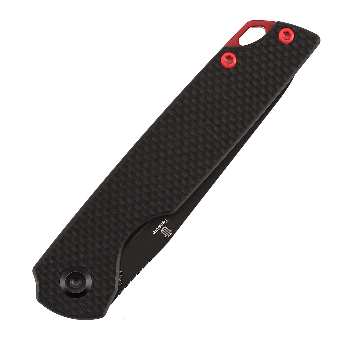 Cuchillo plegable Tenable B2005 Warrior Nitro-V G10/Micarta campamento - imagen 4