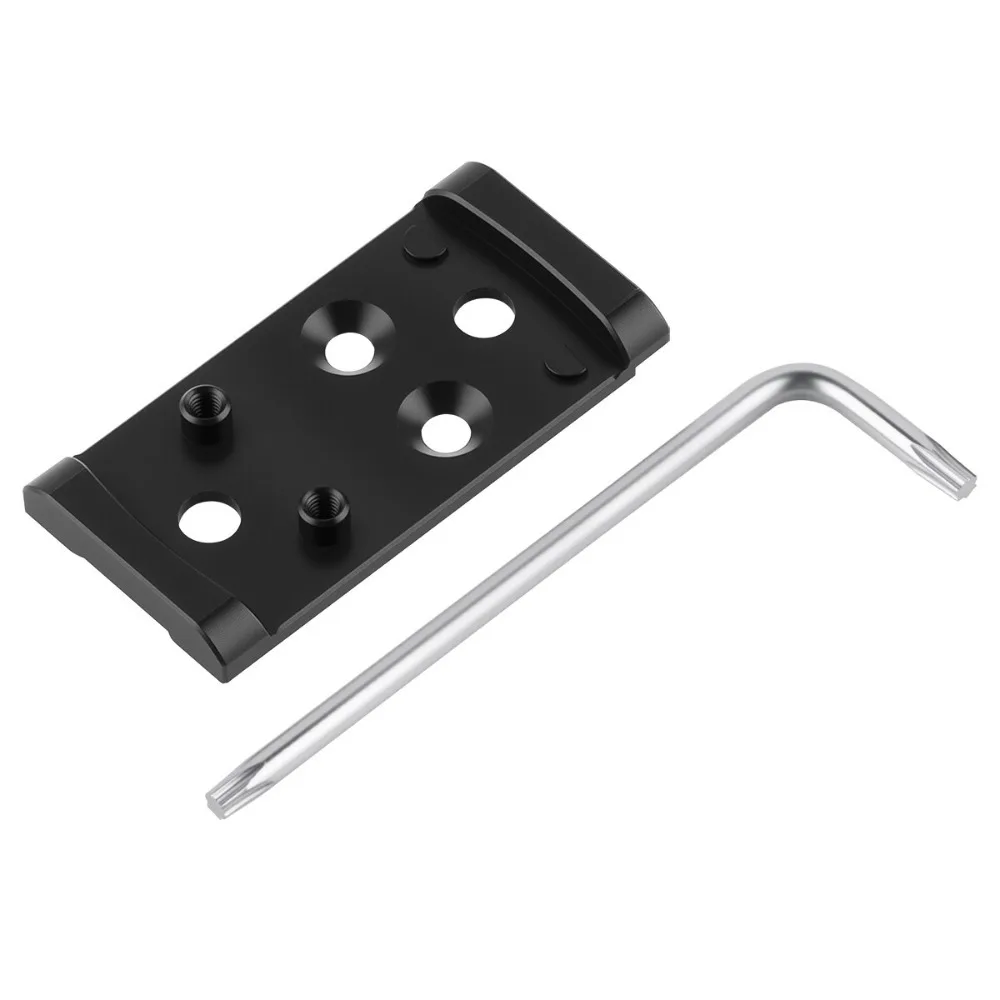 Placa adaptadora mira red dot para Glock MOS, Holosun y RomeoZero - imagen 4