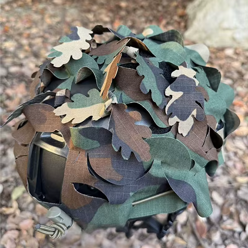 Funda de casco camuflaje marino mexicano 3D