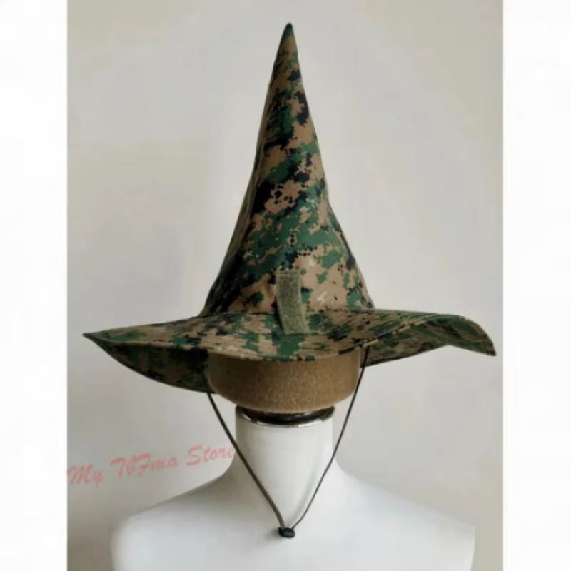 Sombrero táctico camuflaje de ala ancha para caza en aire libre - imagen 3