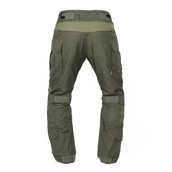 Pantalones Tácticos Emersongear E3 Camuflaje OD – Exterior y Combate
