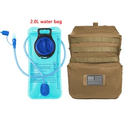 Bolsa de hidratación blanda con accesorios y sistema MOLLE
