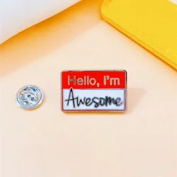 Broche de aleación con alfabeto para personalizar ropa y mochila
