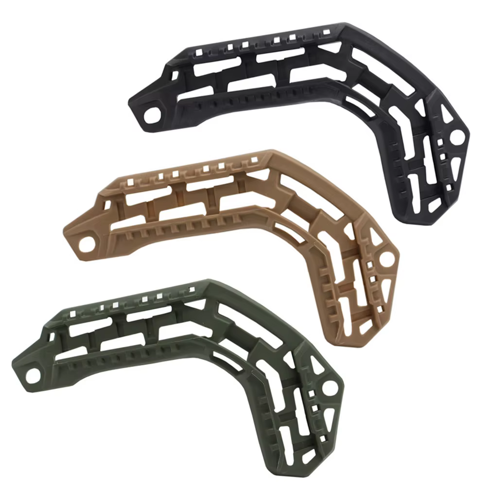 Guía de montaje riel lateral casco táctico Airsoft - imagen 2