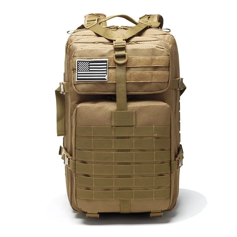 Mochila táctica MOLLE impermeable para senderismo, camping y caza - imagen 5