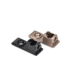 Montaje deslizante para linterna táctica con riel MLOK y aluminio
