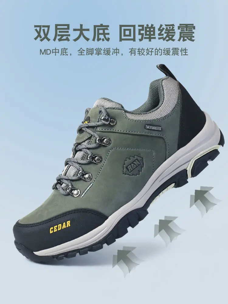 Botas de trekking RAN impermeables en cuero vacuno – Hombre - imagen 5