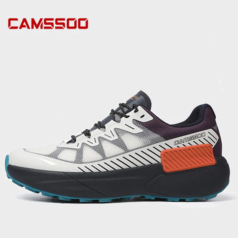 CAMSSOO Botas de trekking transpirables malla para senderismo
