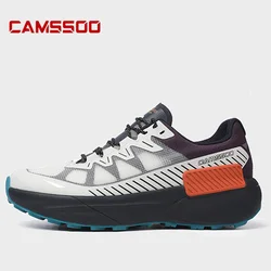 CAMSSOO Botas de trekking transpirables malla para senderismo