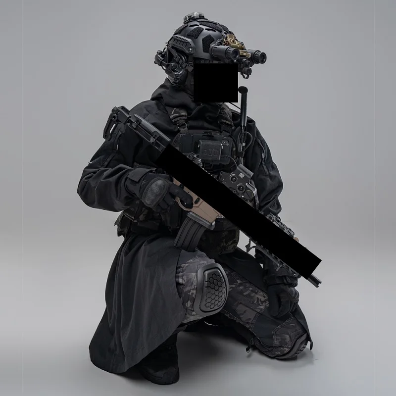 Combat chaqueta cortavientos táctica corte A holgada - imagen 2