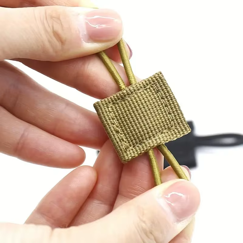 Correas MOLLE elásticas nylon con hebilla rápida táctica para equipo - imagen 2