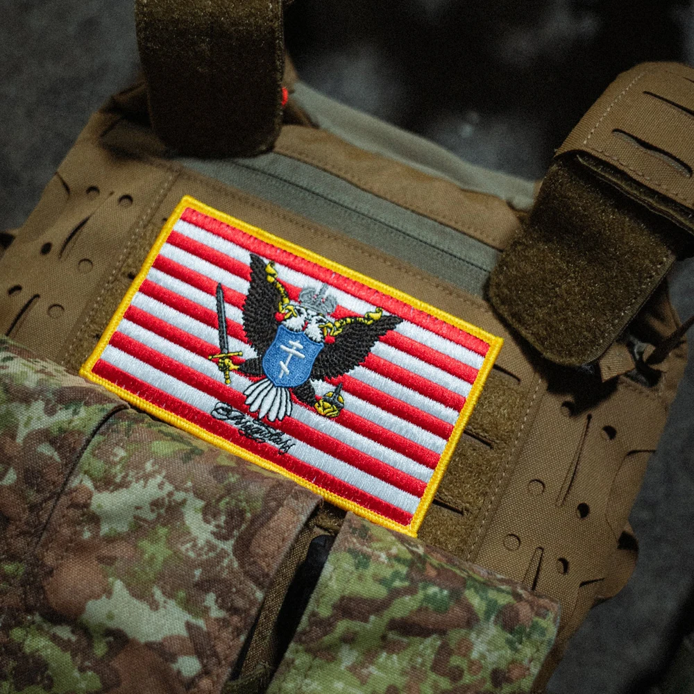 Parche táctico para casco SC.IRREGULARS bandera estilo irregular - imagen 4