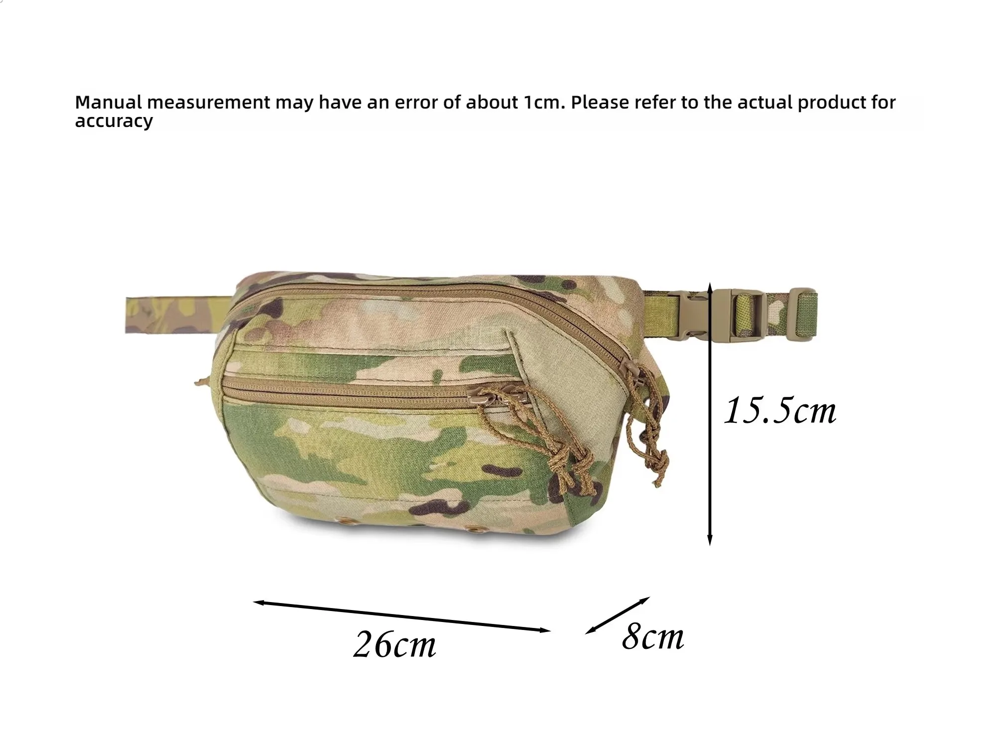Spiritus Systems Riñonera Táctica Nylon Ajustable – Bolsa Cintura Caza - imagen 2