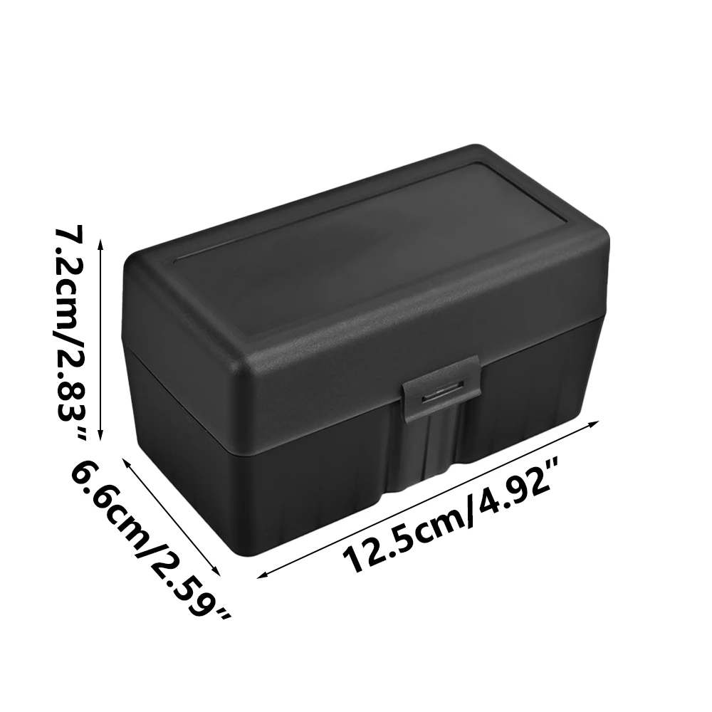 Caja de munición táctica de plástico rígido, estuche para tiro - imagen 5