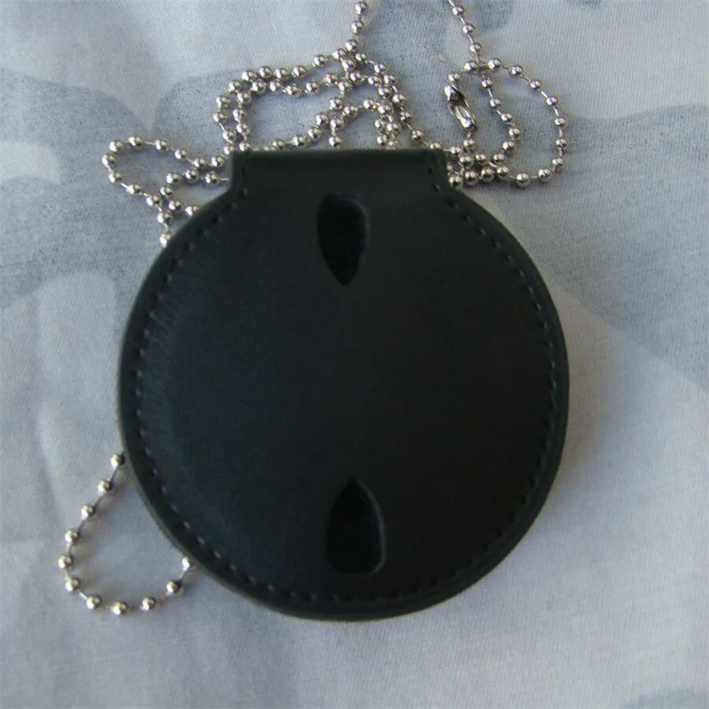 Estuche de cuero para insignias redondas y parches - imagen 2