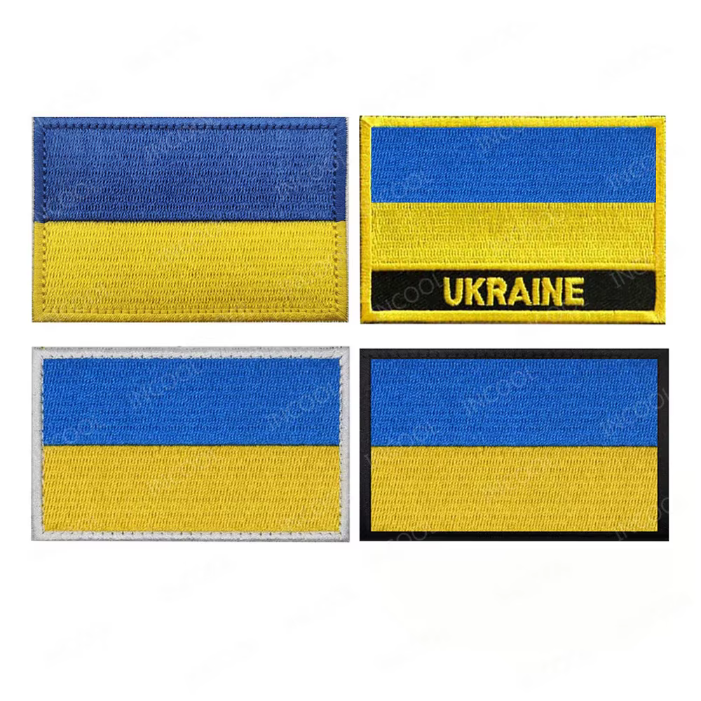 Parche táctico bordado Francotirador Ucraniano reflectante – Tipo Chevron - imagen 4