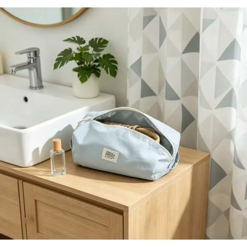 Bolsa de viaje impermeable para cosméticos, ropa y zapatos - imagen 3