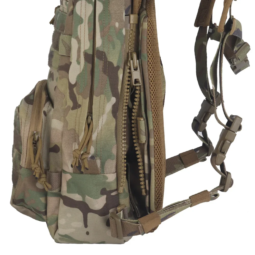 Mochila táctica estilo asalto R Airsoft con portador de placa - imagen 5