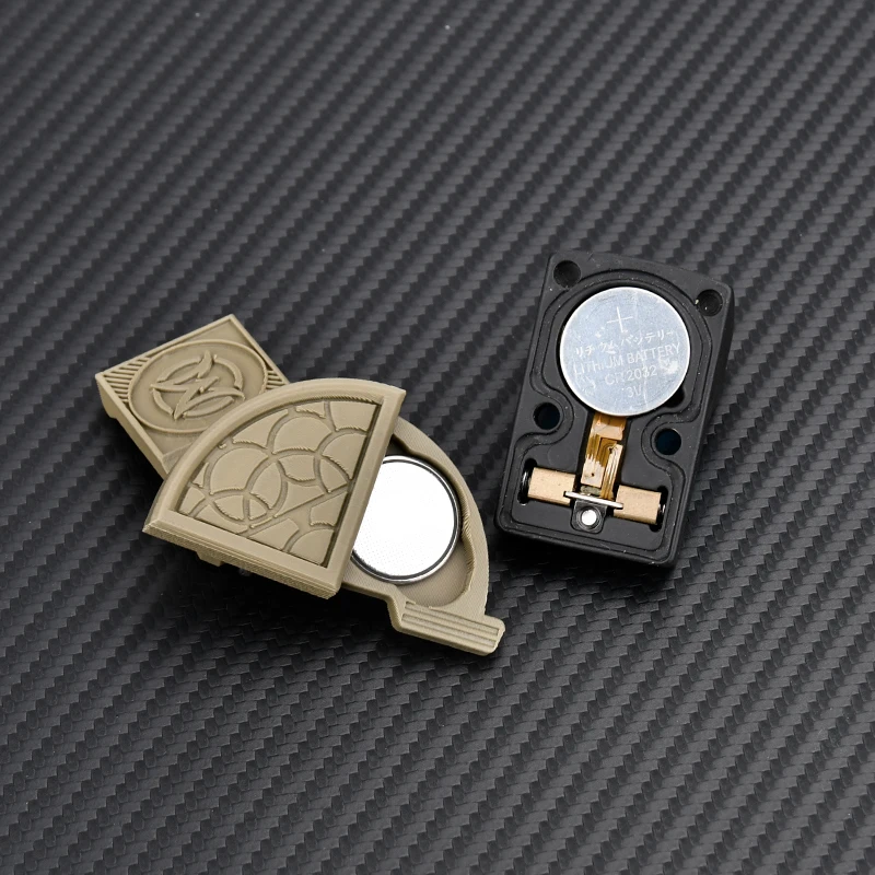 Estuche táctico CR2032 para baterías, compatible Picatinny - imagen 3