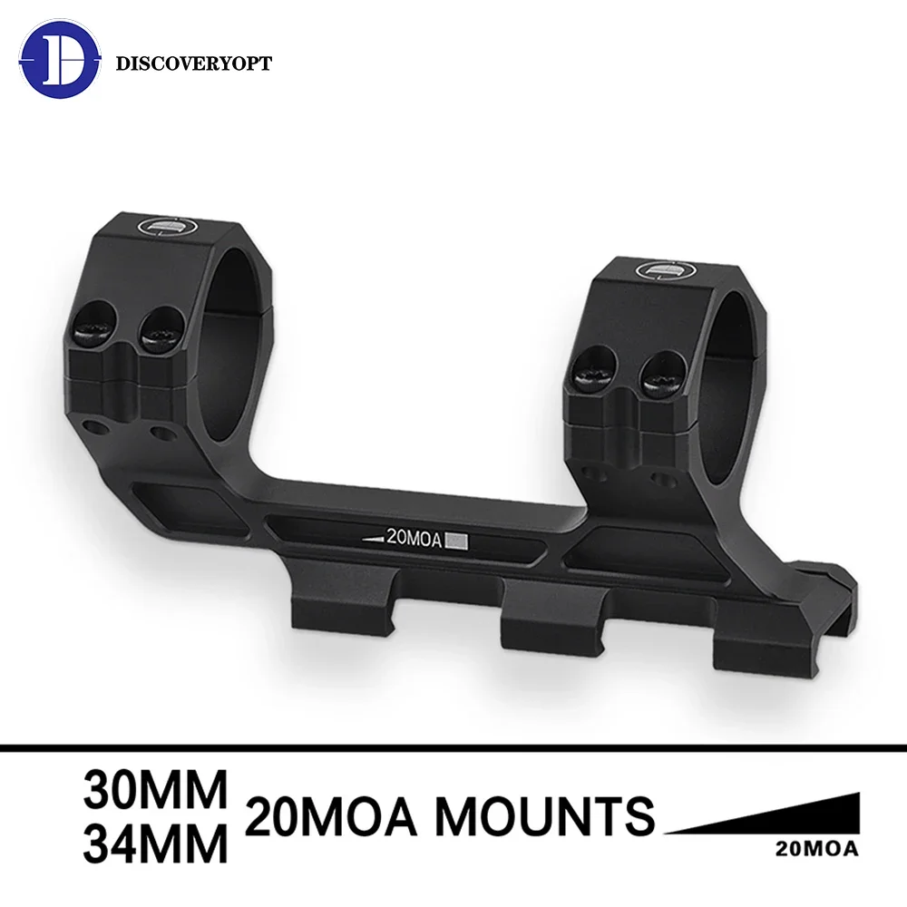 Montura Picatinny 20MOA Discovery Precision para anillos 30/34mm - imagen 3