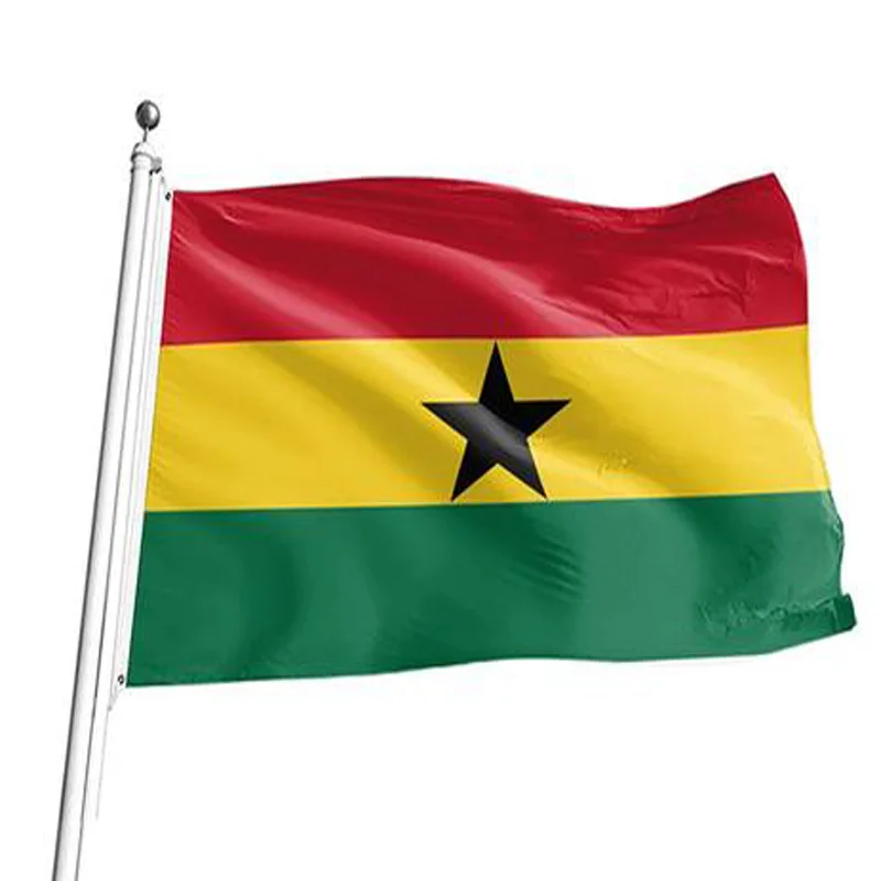 Bandera nacional de Ghana para exterior y actividades al aire libre - imagen 3