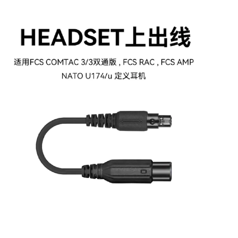 Auriculares NATO AMP RAC/C3 conector U174/U - imagen 3