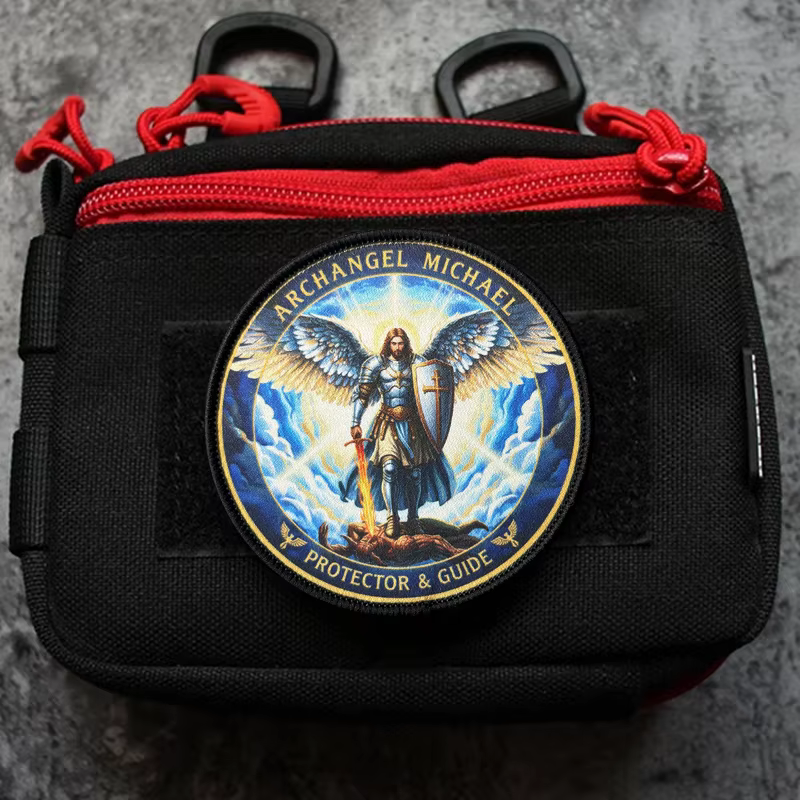 Arcael Miguel Morale – Parche militar con velcro para mochila - imagen 4