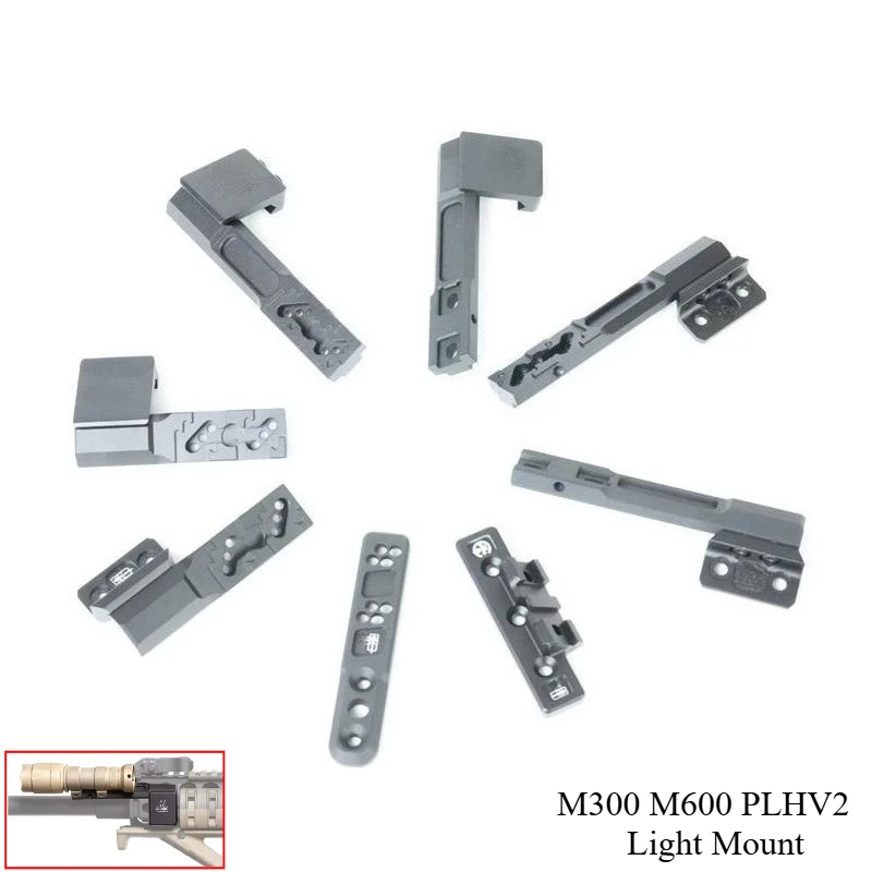 Soporte táctico MLOK KEYMOD para linterna táctica