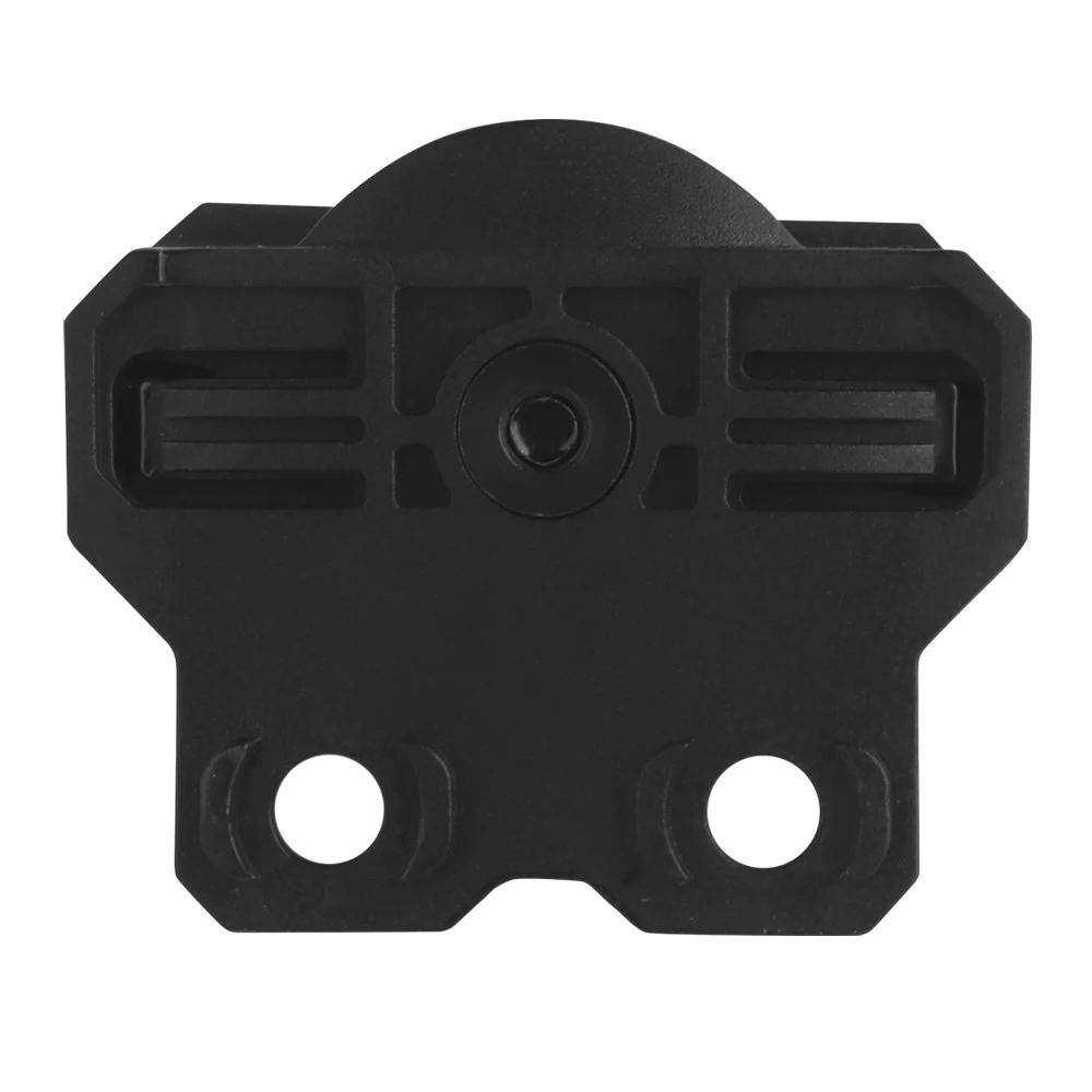 Montaje linterna de casco M-LOK Airsoft riel lateral 360 nylon