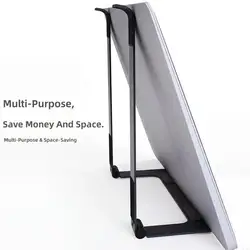 Soporte plegable para portátil de acero al carbono con bisagras