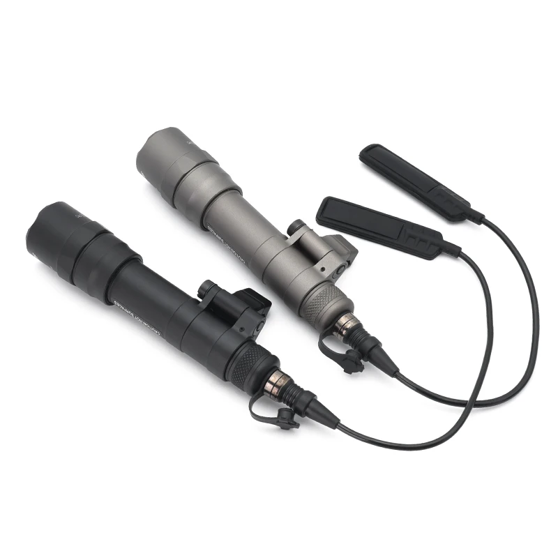 Detalle del cuerpo y el interruptor de modo