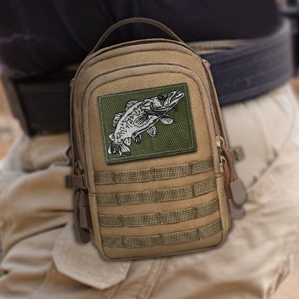 Parche morale fantasma – Bordado táctico gancho bucle para brazalete o mochila - imagen 4