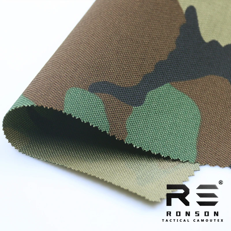 Tela impermeable ripstop de nailon 1000D para chaleco táctica