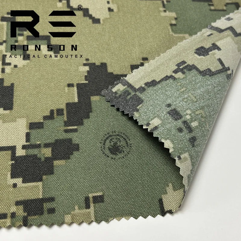 Tela táctica camuflaje nylon Oxford para chaleco de bolsa - imagen 2