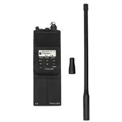 Antena táctica plegable AN/PRC-152 con base Kenwood de pines