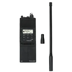 Antena táctica plegable AN/PRC-152 con base Kenwood de pines