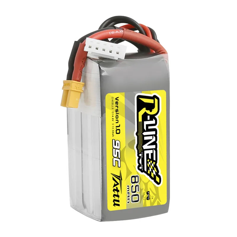 Batería Lipo HOT TATTU 3S 11.1V Conector XT60 para Drones FPV RC