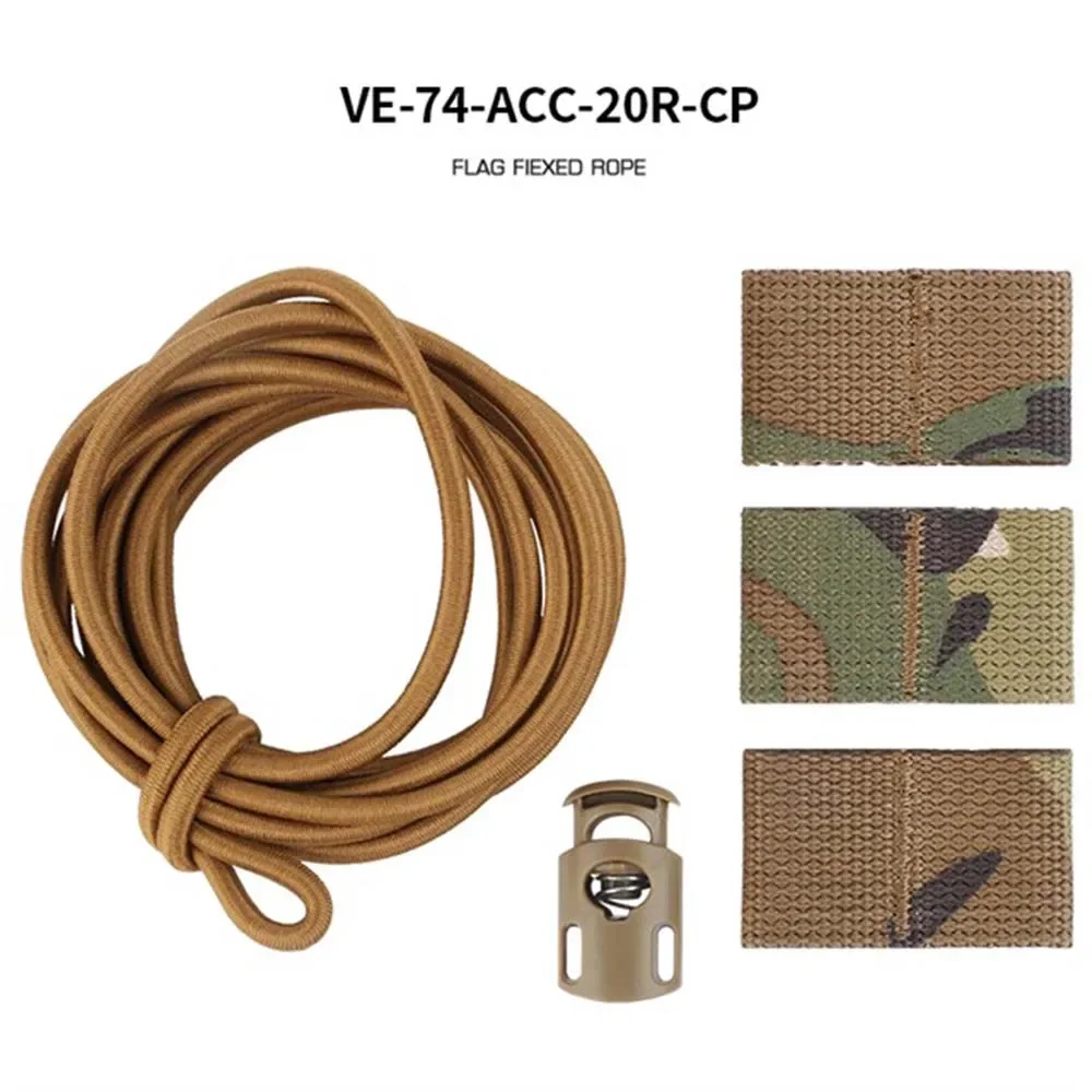 Correas elásticas de fijación MOLLE para chalecos tácticos - imagen 5